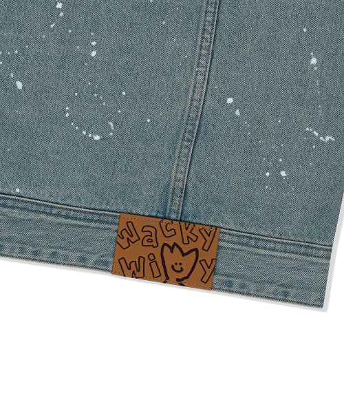 Denim tracker jacket light blue