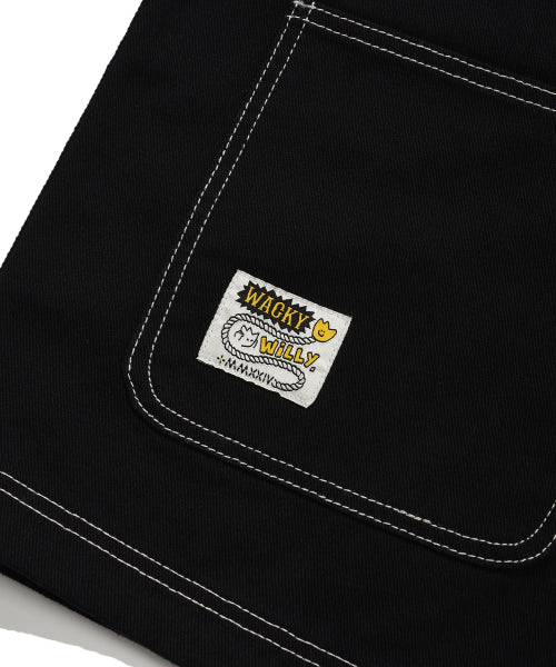 Denim herb jacket black