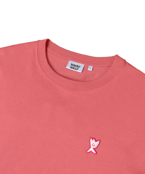 Signature Kiki Wappen Short Sleeve T-shirt Pink
