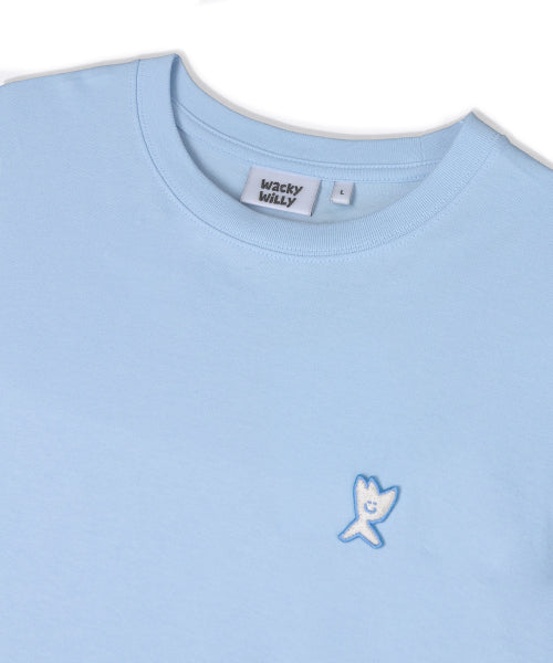 Signature Kiki Wappen Short Sleeve T-shirt Blue