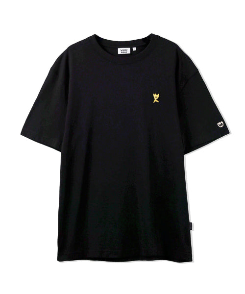 Signature Kiki Wappen Short Sleeve T-Shirt Black