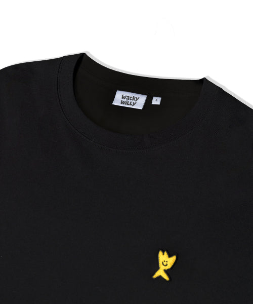 Signature Kiki Wappen Short Sleeve T-Shirt Black