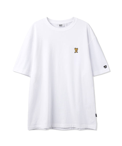 Signature Kiki Wappen Short Sleeve T-shirt White