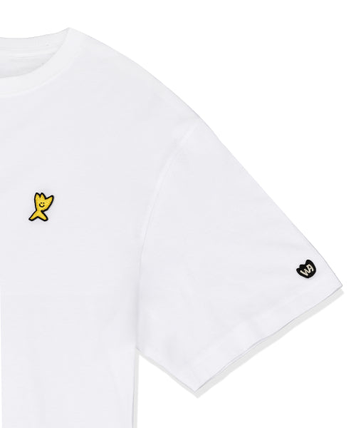 Signature Kiki Wappen Short Sleeve T-shirt White
