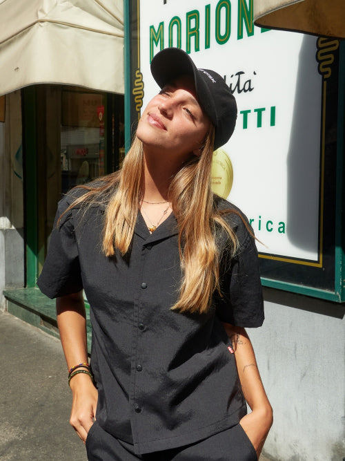 [B-mate] Nordisk Worthing Cotton Ball Cap_Black