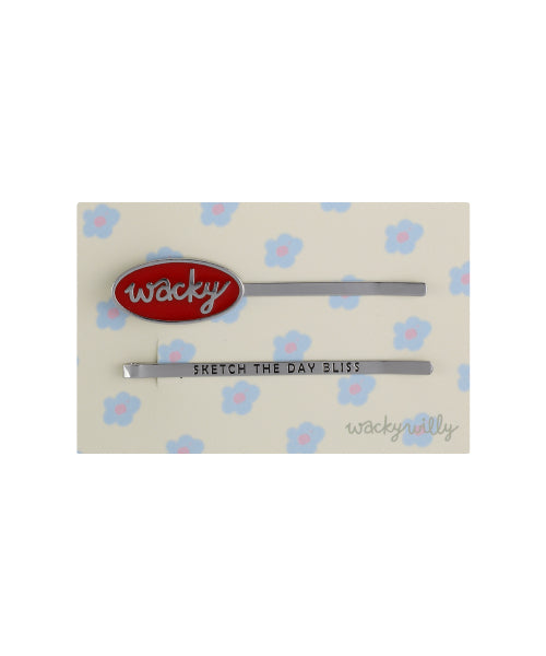 Women's Metal Hairpin Red