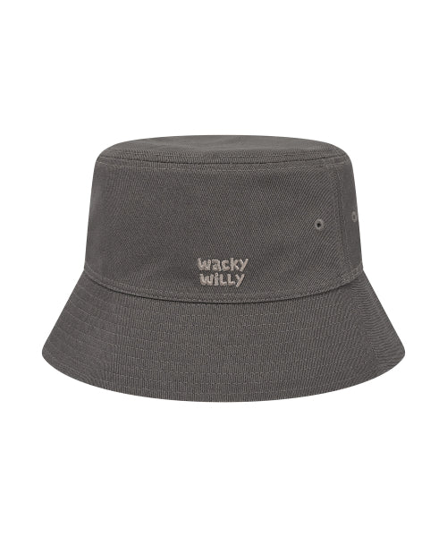 Hand-drawing reversible bucket hat navy