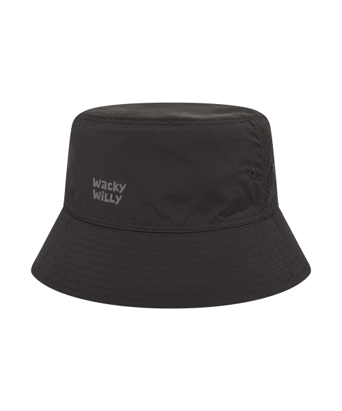 Hand-drawing reversible bucket hat khaki