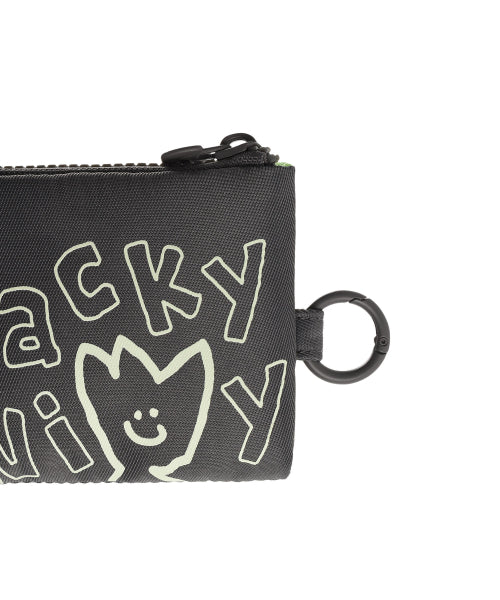 Kiki Mini Wallet Charcoal