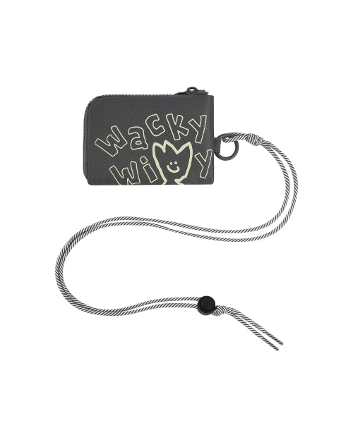 Kiki Mini Wallet Charcoal