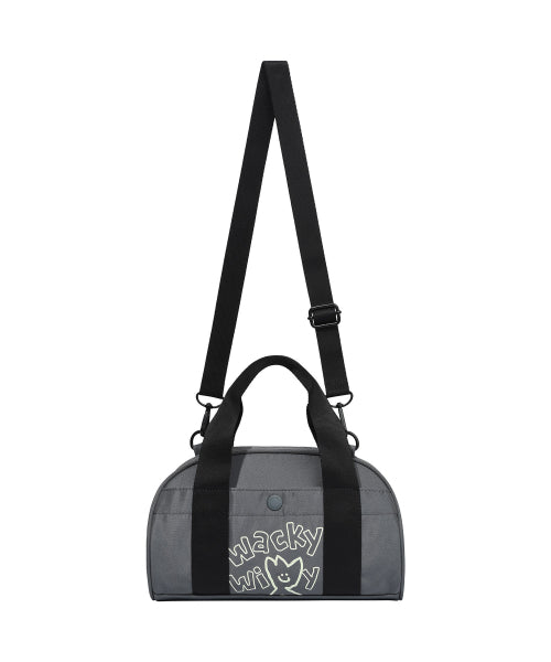 Kiki Mini Boston Bag Charcoal