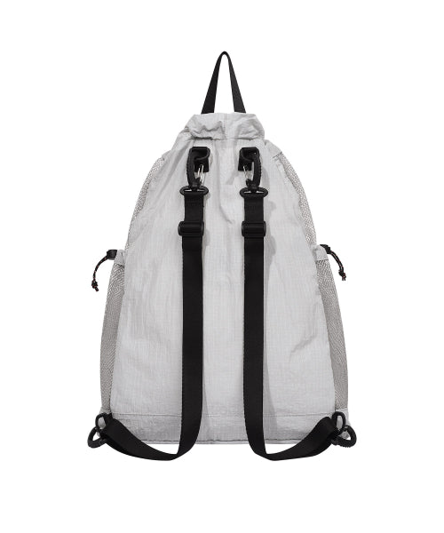 String Draw Light Backpack Gray