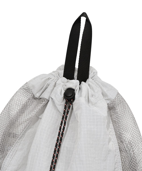 String Draw Light Backpack Gray