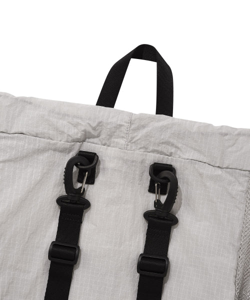 String Draw Light Backpack Gray