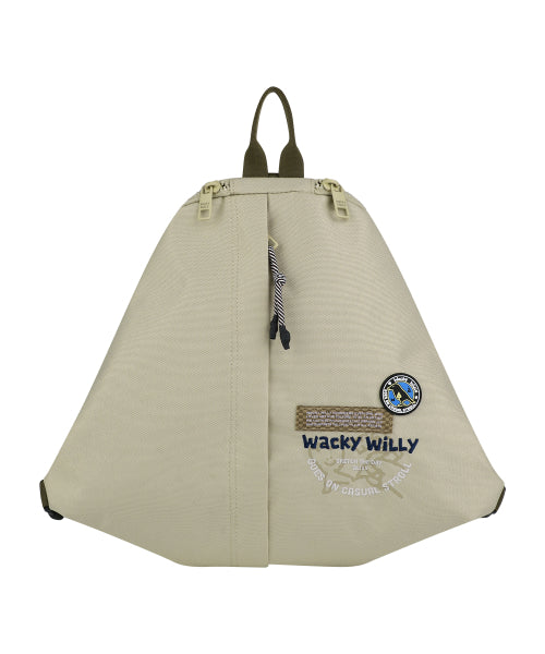 Waki willi daily sling bag beige