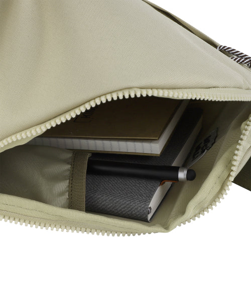 Waki willi daily sling bag beige