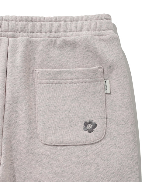 Women's Straight Fit String Sweat Pants Pink