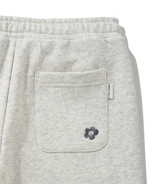 Women's Straight Fit String Sweat Pants Oatmeal