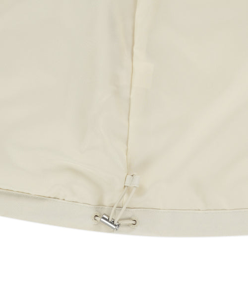 Women's Cotton Blended Collar Jacket Cream