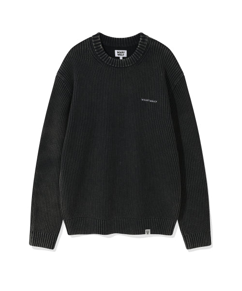 Pigment Pullover Knit Charcoal