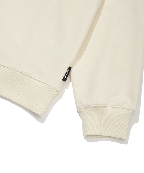 Kiki Big Graphic Sweatshirt Cream