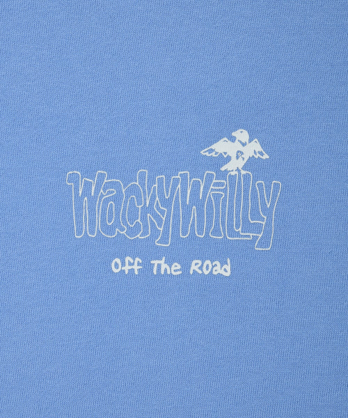Picture graphic sweatshirt blue