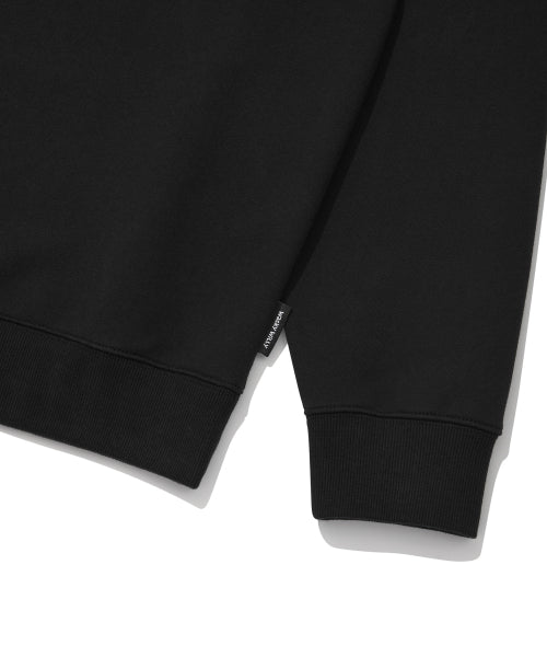 Picture graphic sweatshirt black