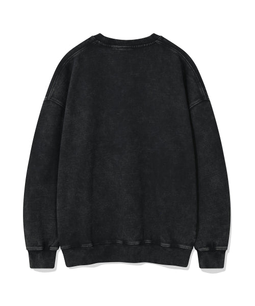 Kiki Washing Graphic Sweatshirt Charcoal