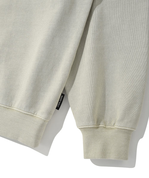 Kiki Washing Graphic Sweatshirt Beige