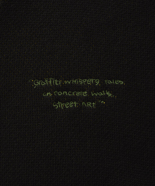 Kiki & Lily Patch V-neck Cardigan Black