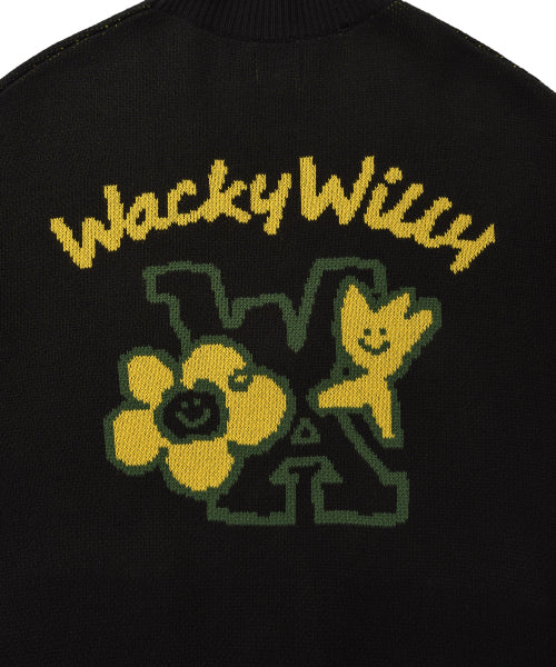Kiki & Lily Patch V-neck Cardigan Black