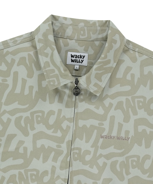 Camouflage cotton jumper pattern