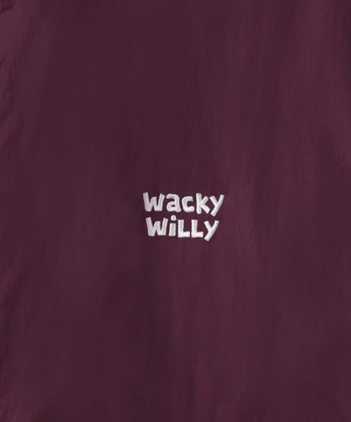 Hwaseom High-Neck Pull-Up Jumper Purple