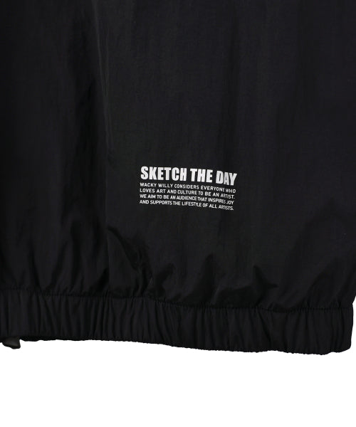 Hwaseom High-Neck Pullup Jumper Black