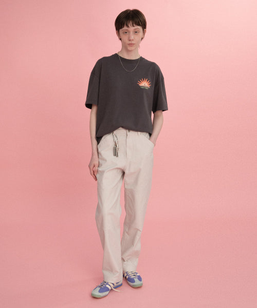 SEMI WIDE-FIT DOUBLE KNEE WORK PANTS