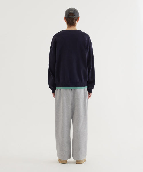 WIDE-FIT C LOGO SWEAT JOGGER PANTS