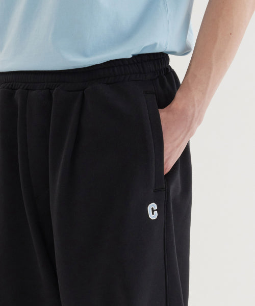 WIDE-FIT C LOGO SWEAT JOGGER PANTS