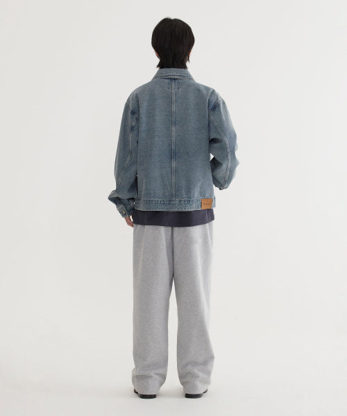 SEMI WIDE-FIT C LOGO SWEAT PANTS
