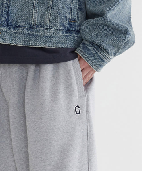 SEMI WIDE-FIT C LOGO SWEAT PANTS