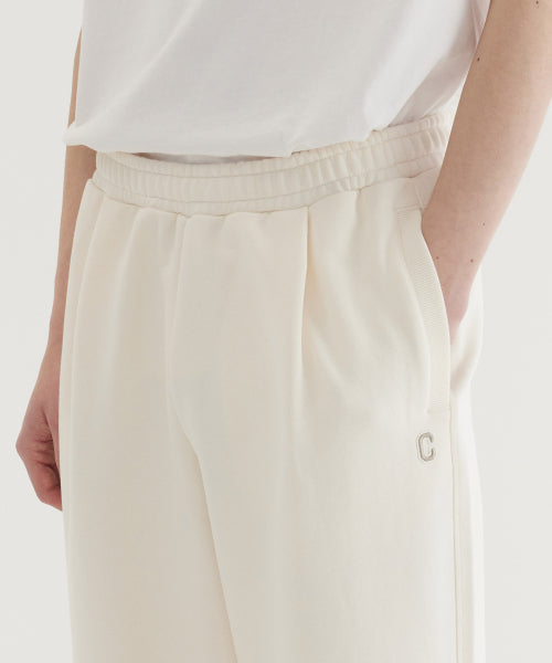 SEMI WIDE-FIT C LOGO SWEAT PANTS