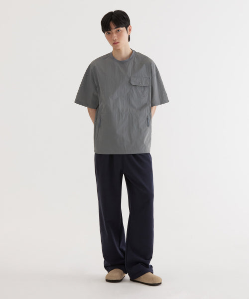 SEMI WIDE-FIT C LOGO SWEAT PANTS