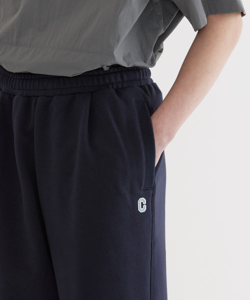 SEMI WIDE-FIT C LOGO SWEAT PANTS