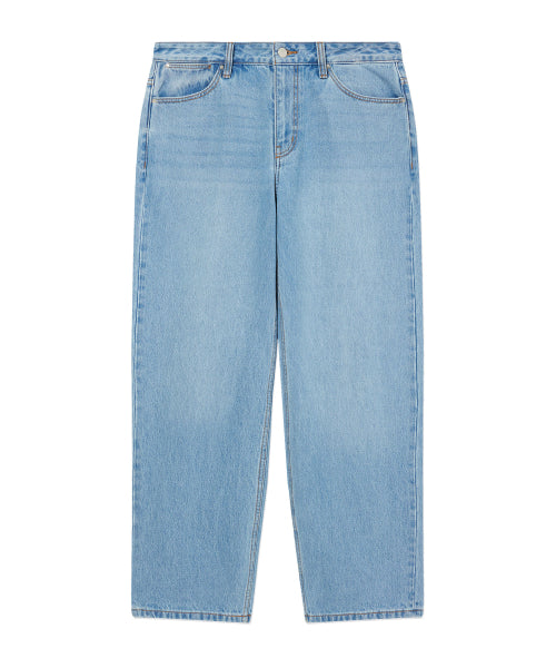 REGULAR-FIT WASHING DENIM PANTS