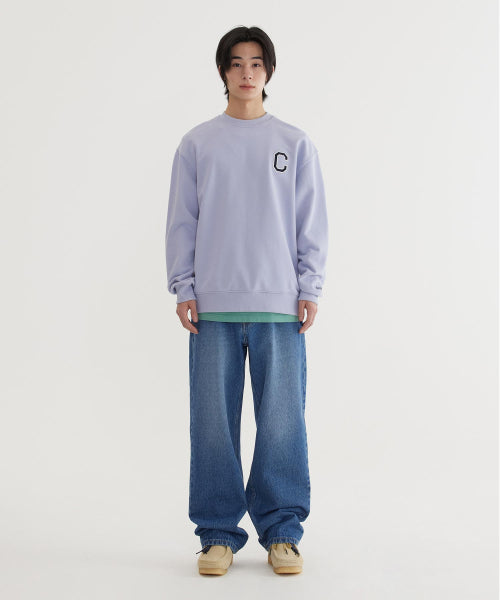 REGULAR-FIT WASHING DENIM PANTS