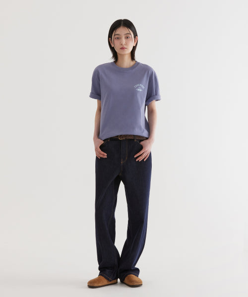 REGULAR-FIT WASHING DENIM PANTS
