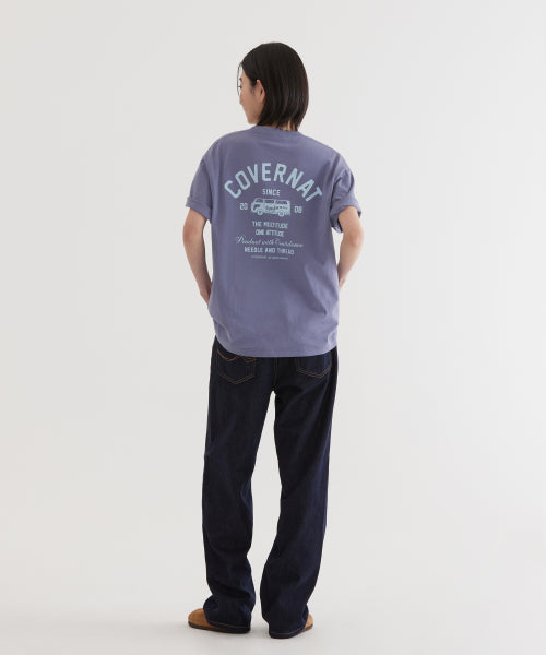 REGULAR-FIT WASHING DENIM PANTS