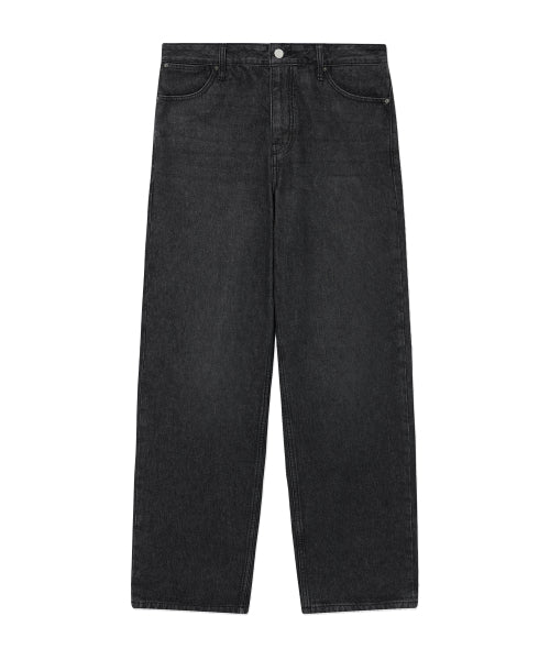 REGULAR-FIT WASHING DENIM PANTS