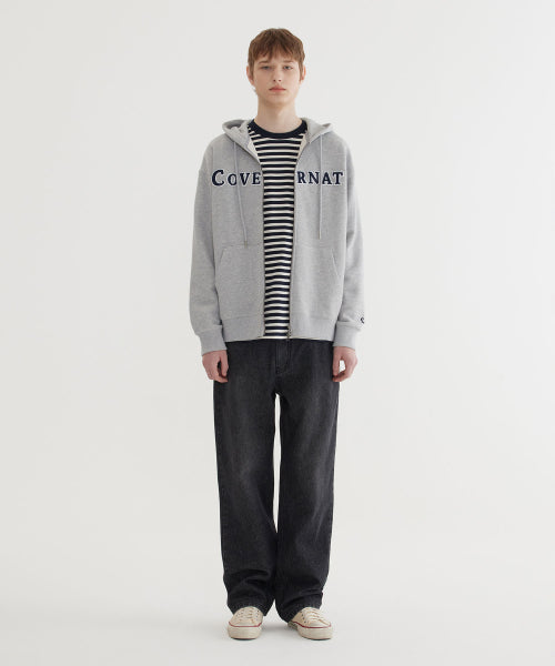 REGULAR-FIT WASHING DENIM PANTS