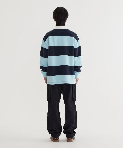 SEMI WIDE-FIT NYLON PARACHUTE PANTS