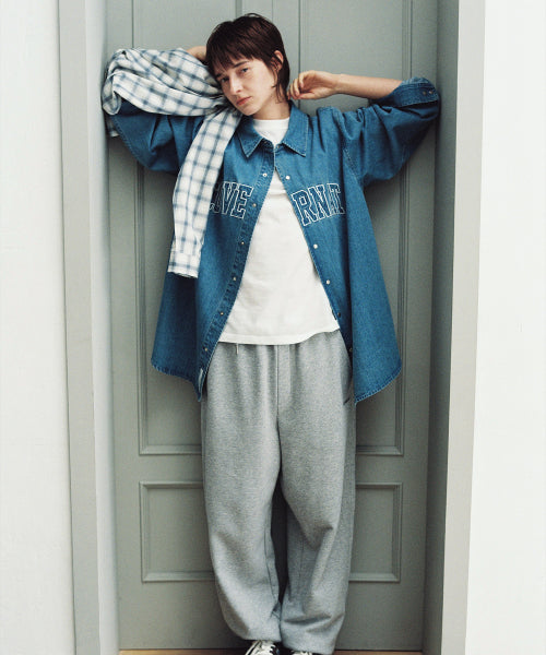 REGULAR-FIT AUTHENTIC LOGO SWEAT JOGGER PANTS